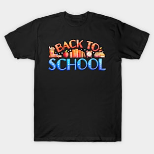 Book Lover Back To School T-Shirt